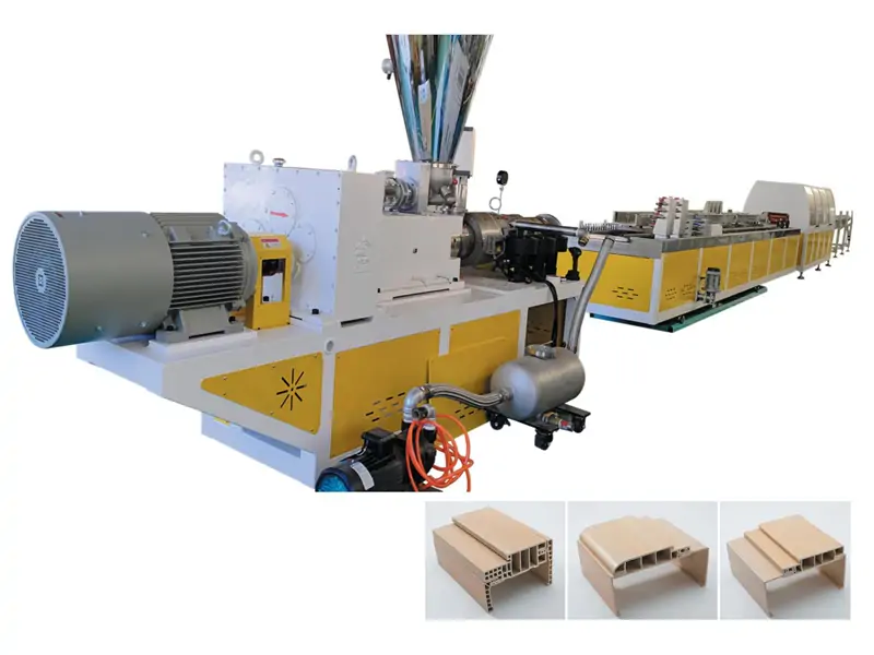 Solusi Kanggo Masalah Foaming ing WPC Door Frame Produksi