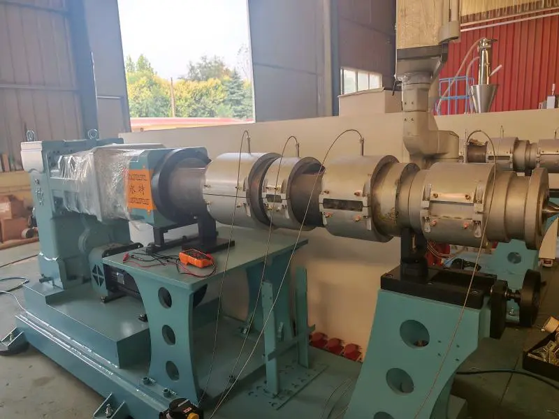 Sambungan Flange kanggo Screw lan Gearbox of Conical twin screw extruder