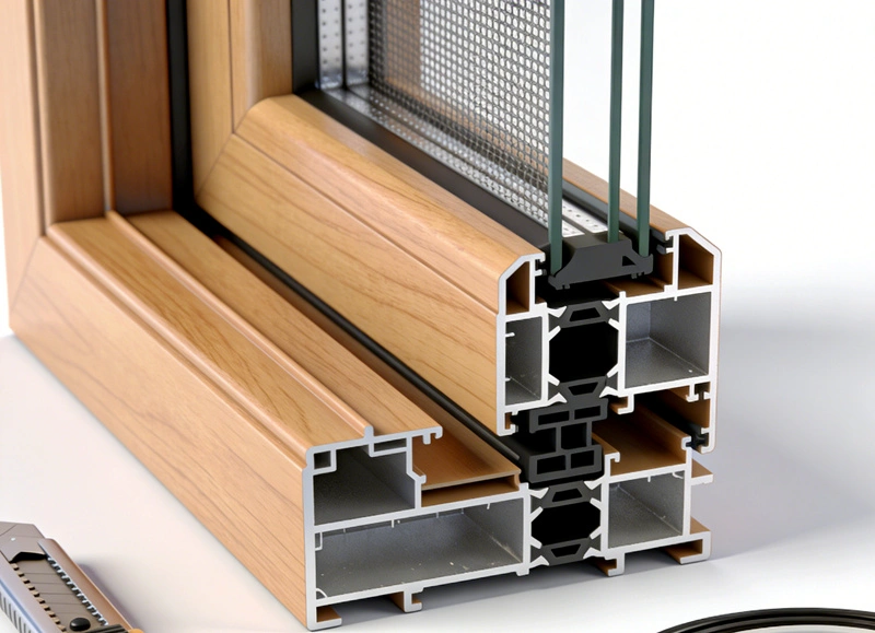 Mesin Ekstrusi Profil Jendela & Pintu ABS