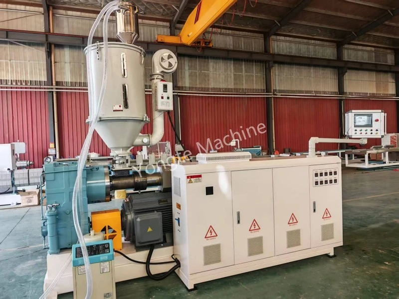 Extruder SJ120 / 33 Efisiensi Tinggi kanggo Produksi Lembaran Plastik Klien China