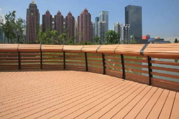 Wood plastic composite WPC profiles