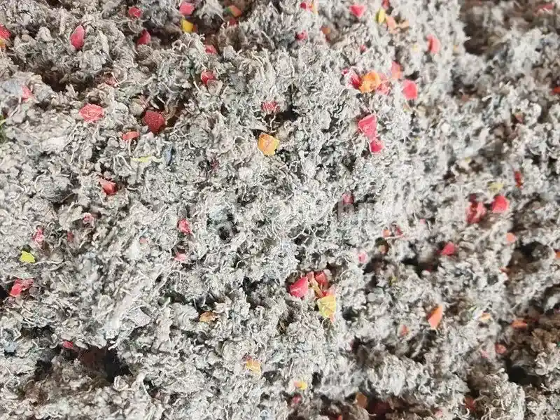 China Wood Plastic Equipment - textile recycling solution into WPC decking