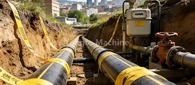 250mm Water Supply Pe Pipe Production Line