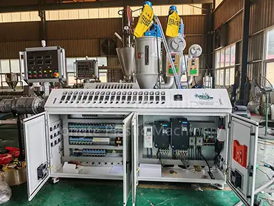 Electric control system of Pe Pipe Machine