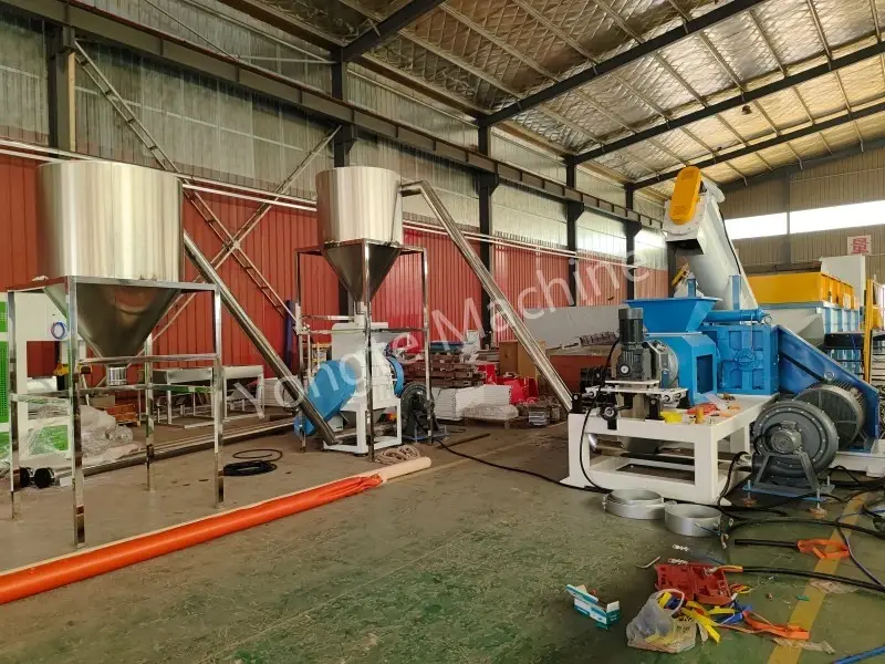 Mesin Daur Ulang Sampah Plastik India