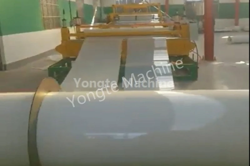 Mesin Ekstrusi Lembar Tipis PE Dipasang ing China