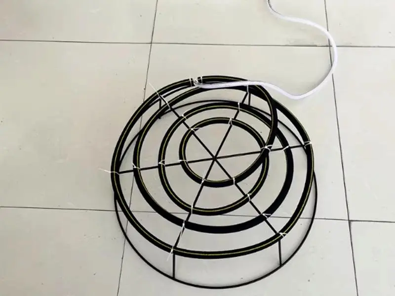 Mesin Pipa Aerasi Karet Kanggo Pelanggan Vietnam