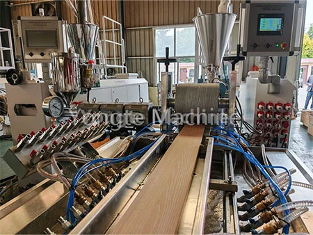 WPC Decking Machine